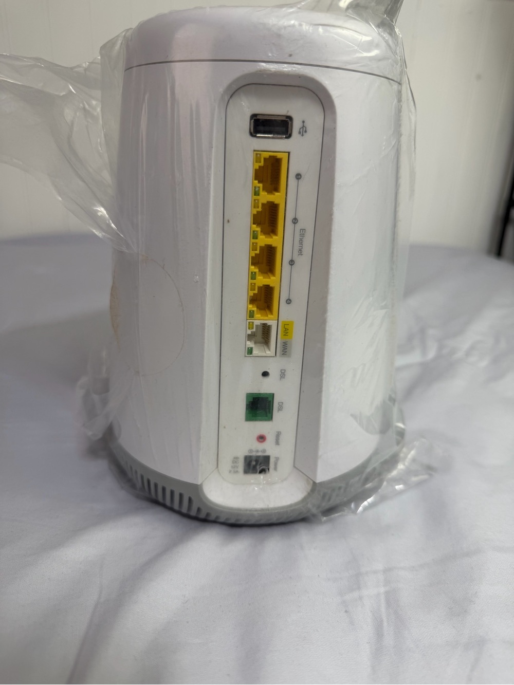 CenturyLink C4000LG Greenwave WiFi 6 DSL Modem Router w/ Power Adapter Tested
